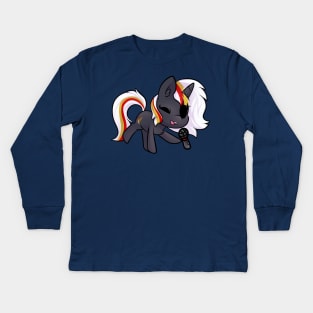 Fallout Equestria Velvet Remedy Kids Long Sleeve T-Shirt